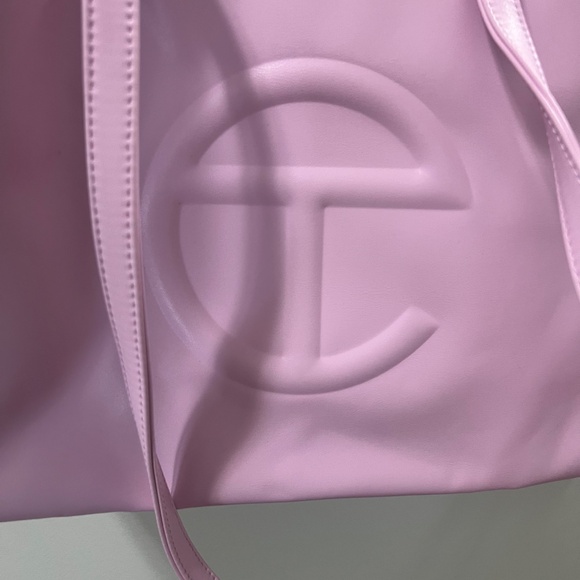 Bubblegum Pink Telfar Medium Shopping Bag - Picture 2 of 5